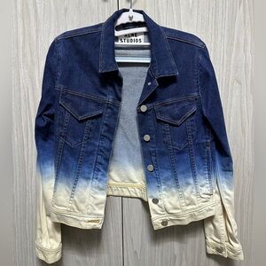 Acne Studios Ombre Denim Jacket - Size 36